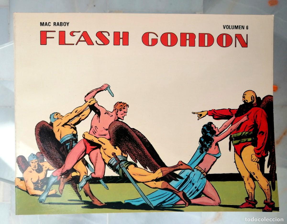 C&oacute;mics: FLASH GORDON (MAC RABOY) 8 EJEMPLARES - COMPLETA DEL 0 AL VII - EDICIONES B.O. BUEN ESTADO - Foto 14