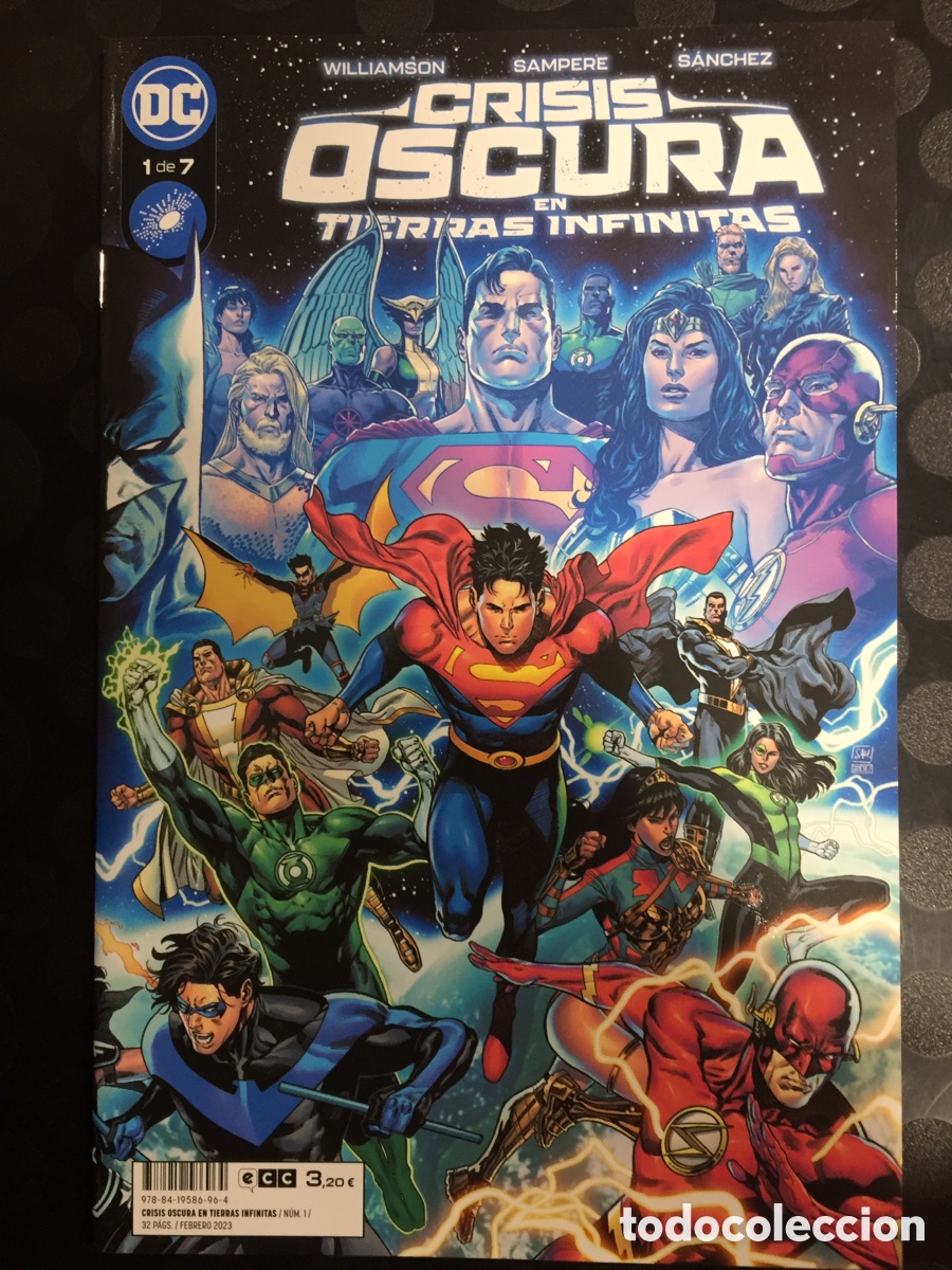 C&oacute;mics: CRISIS OSCURA EN TIERRAS INFINITAS N.1 LA LIGA DE LA JUSTICIA HA MUERTO DC ECC ( 2023/... )
