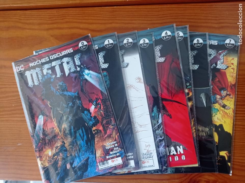 C&oacute;mics: Noches Oscuras Metal Completa 8 numeros - Foto 1