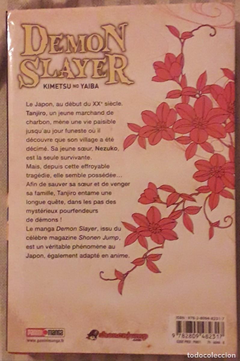 C&oacute;mics: Manga Demon Slayer 1 en Franc&eacute;s - Foto 2
