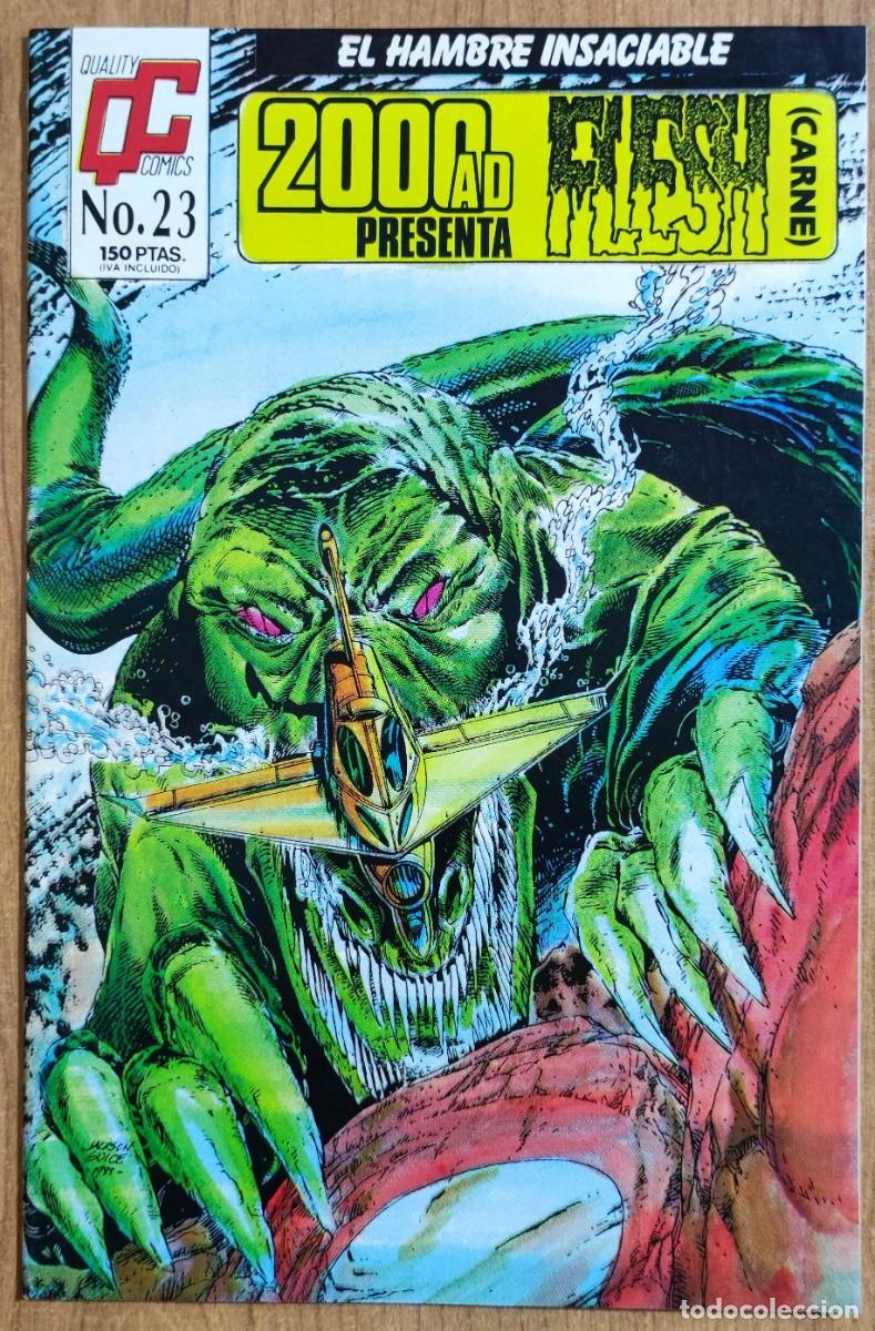 C&oacute;mics: 2000 AD PRESENTA 18 FLESH N&ordm; 23 - EDICIONES MC 1988. - Foto 1