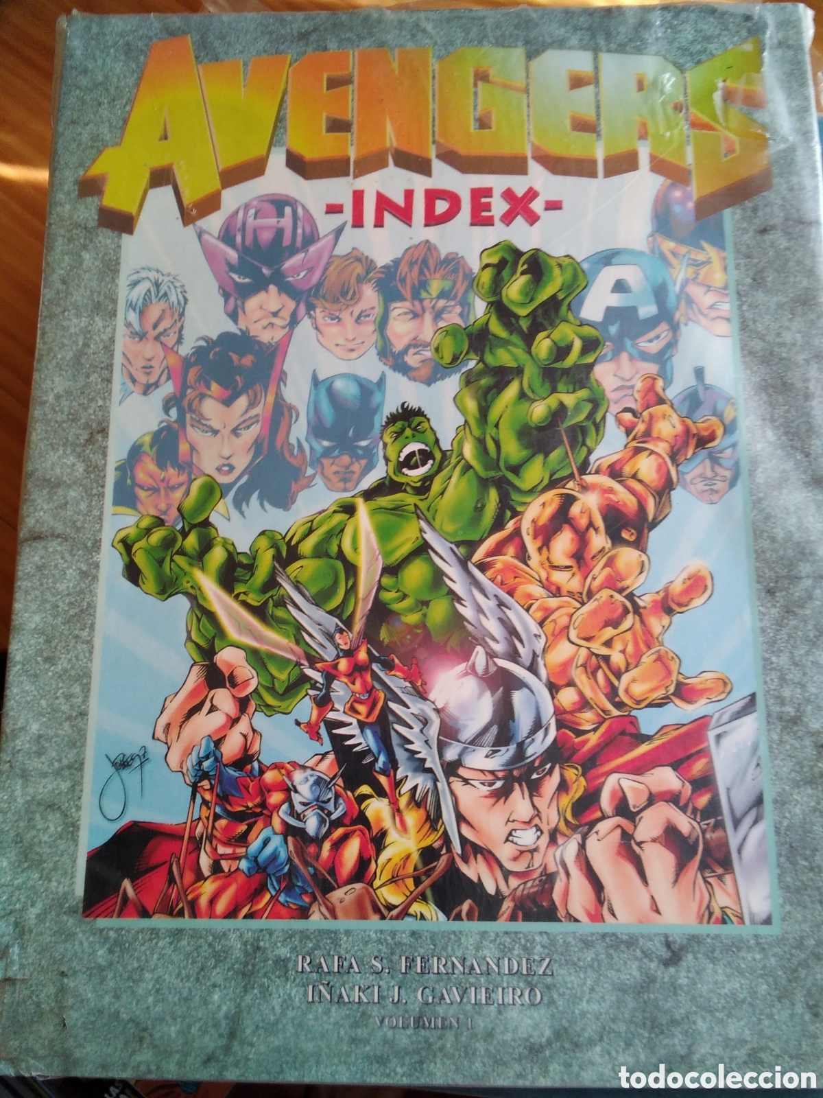 C&oacute;mics: Avengers Index colecci&oacute;n completa 2 vol&uacute;menes - Foto 1