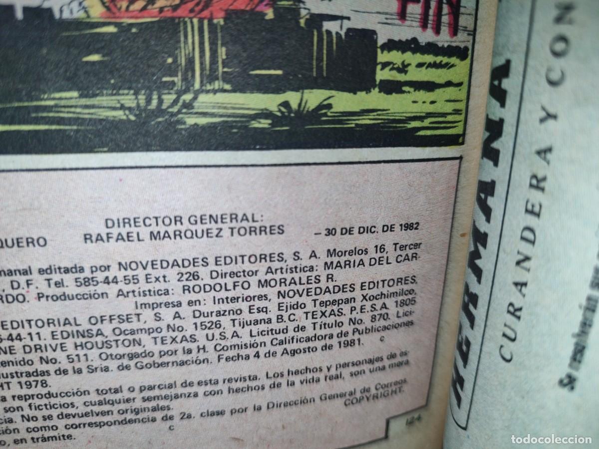 C&oacute;mics: 69- EL LIBRO VAQUERO. TORMENTA COMANCHE. NO. 215 - 30 DICIEMBRE 1982 - Foto 3