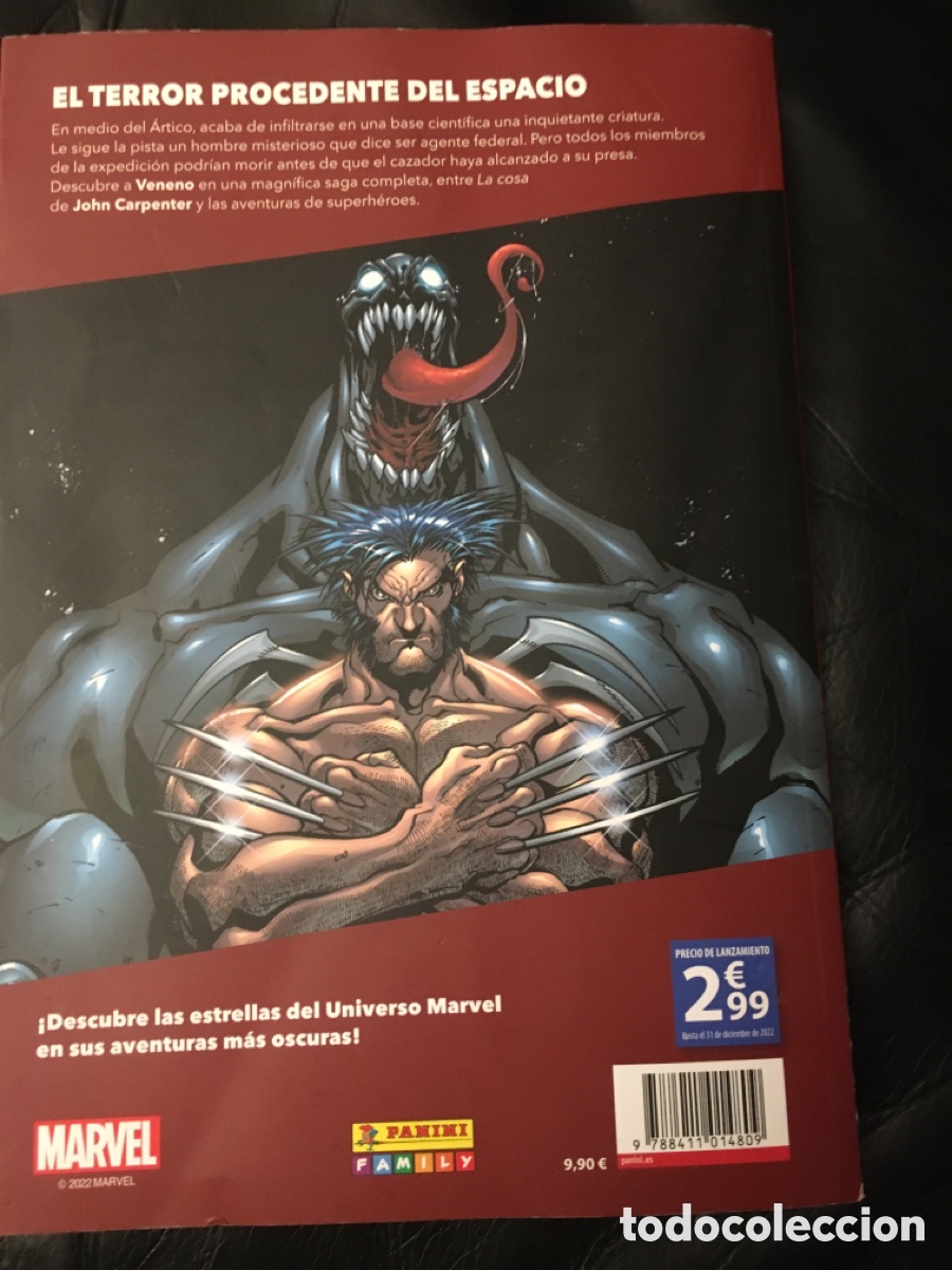 C&oacute;mics: Veneno escalofr&iacute;o Marvel - Foto 2