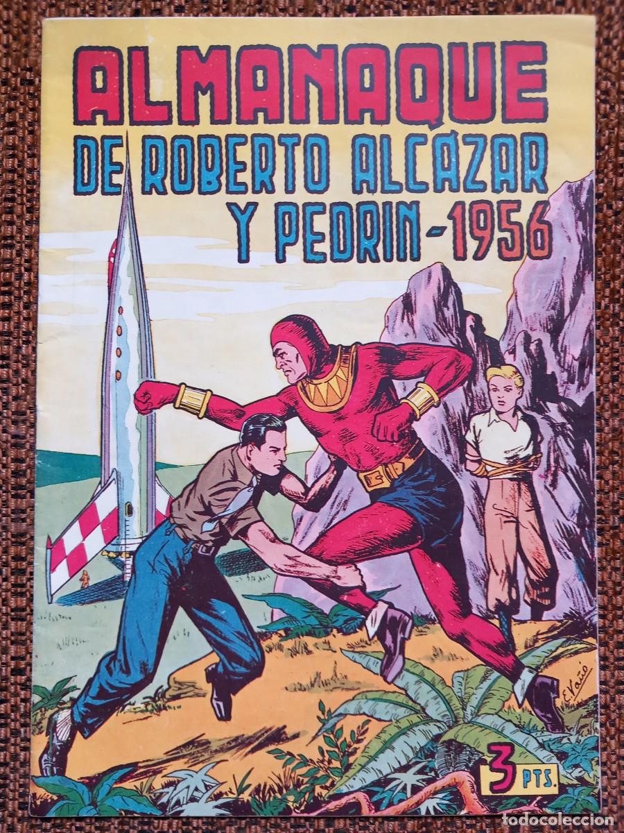 C&oacute;mics: ALMANAQUE ROBERTO ALC&Aacute;ZAR 1956. - Foto 1