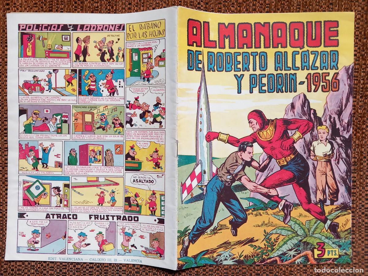 C&oacute;mics: ALMANAQUE ROBERTO ALC&Aacute;ZAR 1956. - Foto 11