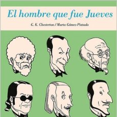 Cómics: EL HOMBRE QUE FUE JUEVES. NORDICA LIBROS. G.K.CHESTERTON. Lote 401140224