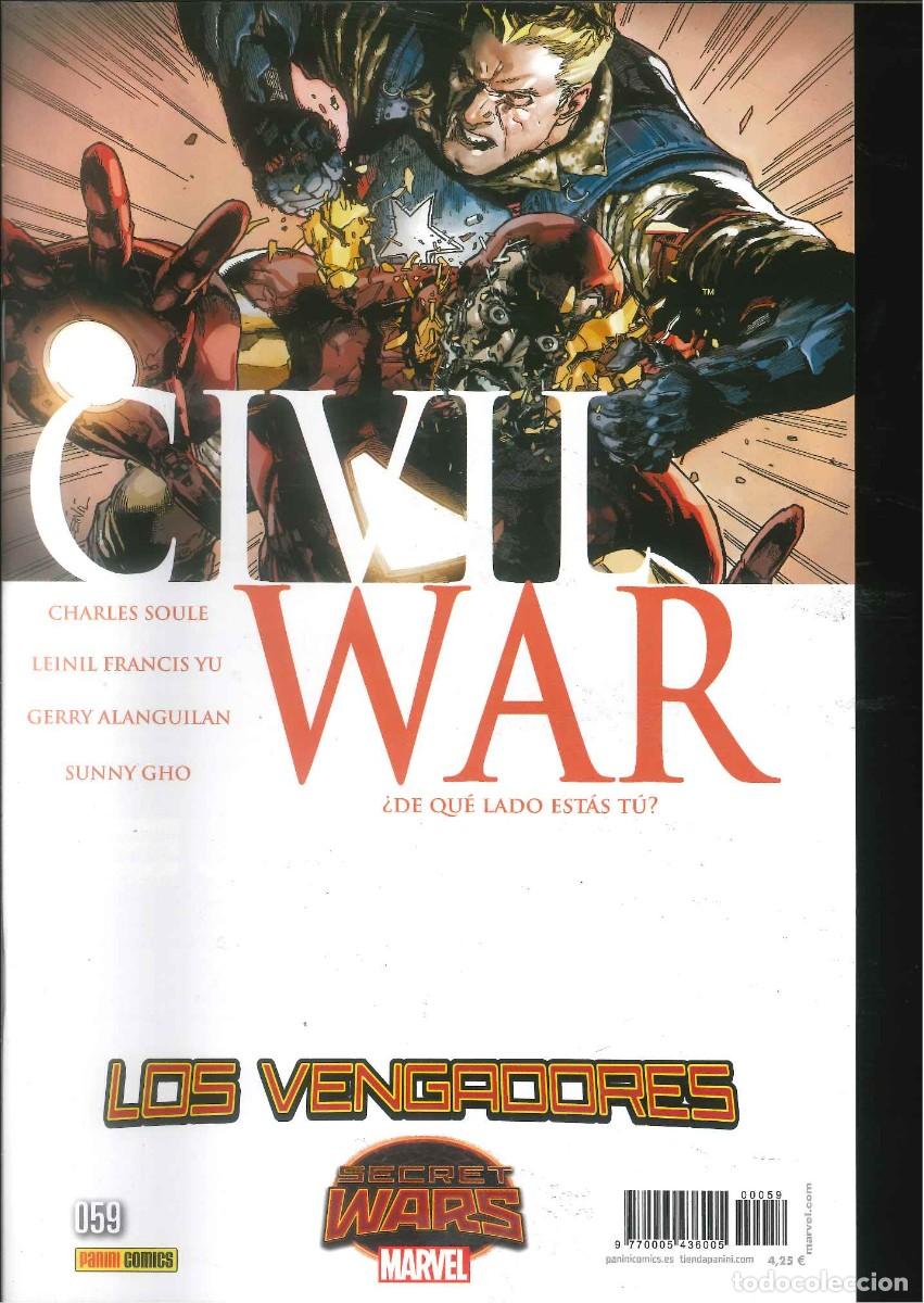 C&oacute;mics: LOS VENGADORES 59 PANINI - Foto 1