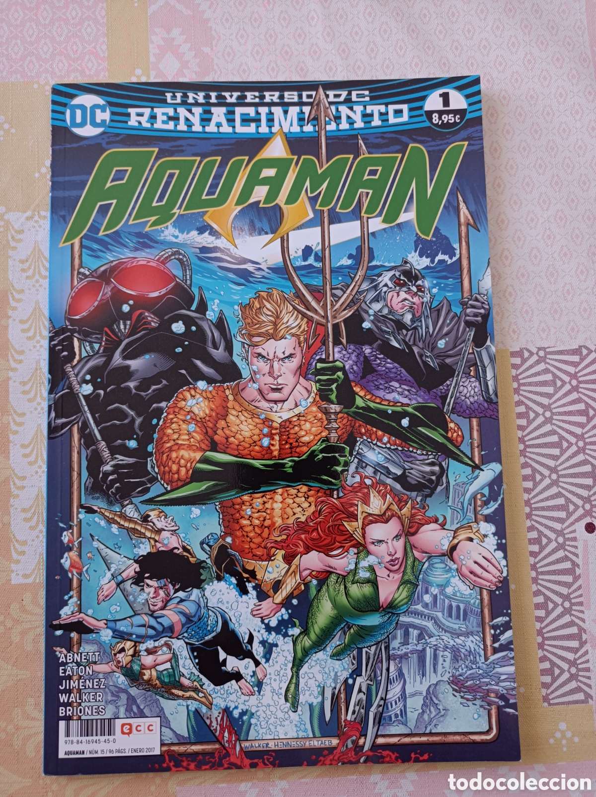 C&oacute;mics: Aquaman n⁰ 1- universo DC renacimiento - ecc - Foto 1
