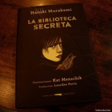 Cómics: LA BIBLIOTECA SECRETA - HARUKI MURAKAMI - CÓMIC SEGUNDA MANO. Lote 401487644