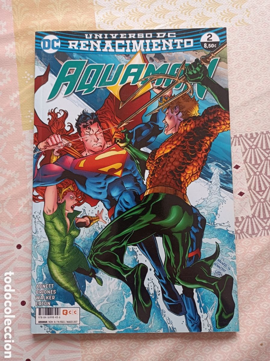 C&oacute;mics: Aquaman n⁰ 2 - Universo DC renacimiento - ecc - Foto 1