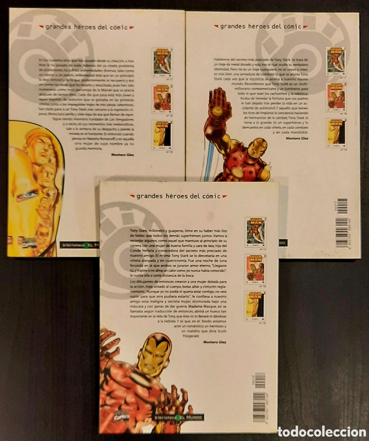 C&oacute;mics: GRANDES H&Eacute;ROES DEL C&Oacute;MIC: IRON MAN (3 TOMOS) - Foto 2