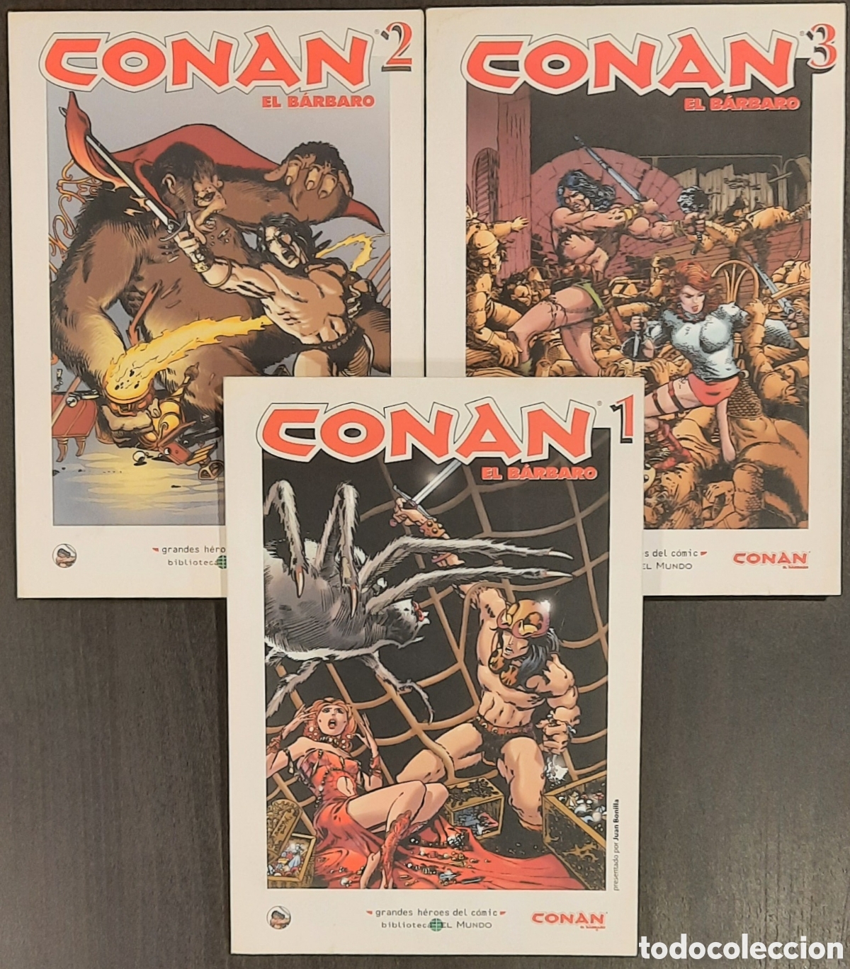 C&oacute;mics: GRANDES H&Eacute;ROES DEL C&Oacute;MIC: CONAN - Foto 1