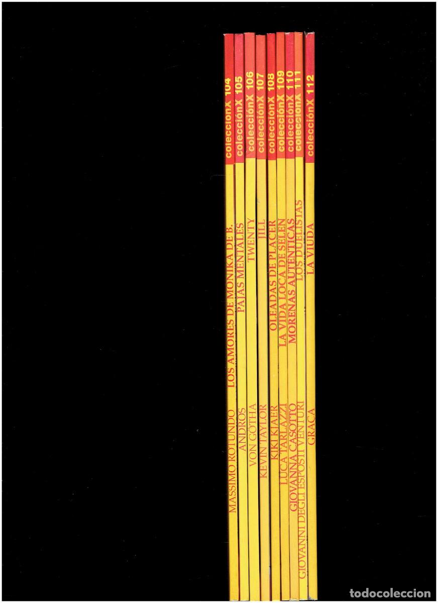 C&oacute;mics: * COLECCION X * LOTE DE 103 N&ordm; * EDICIONES LA CUPULA 1986 * IMPECABLES * - Foto 14