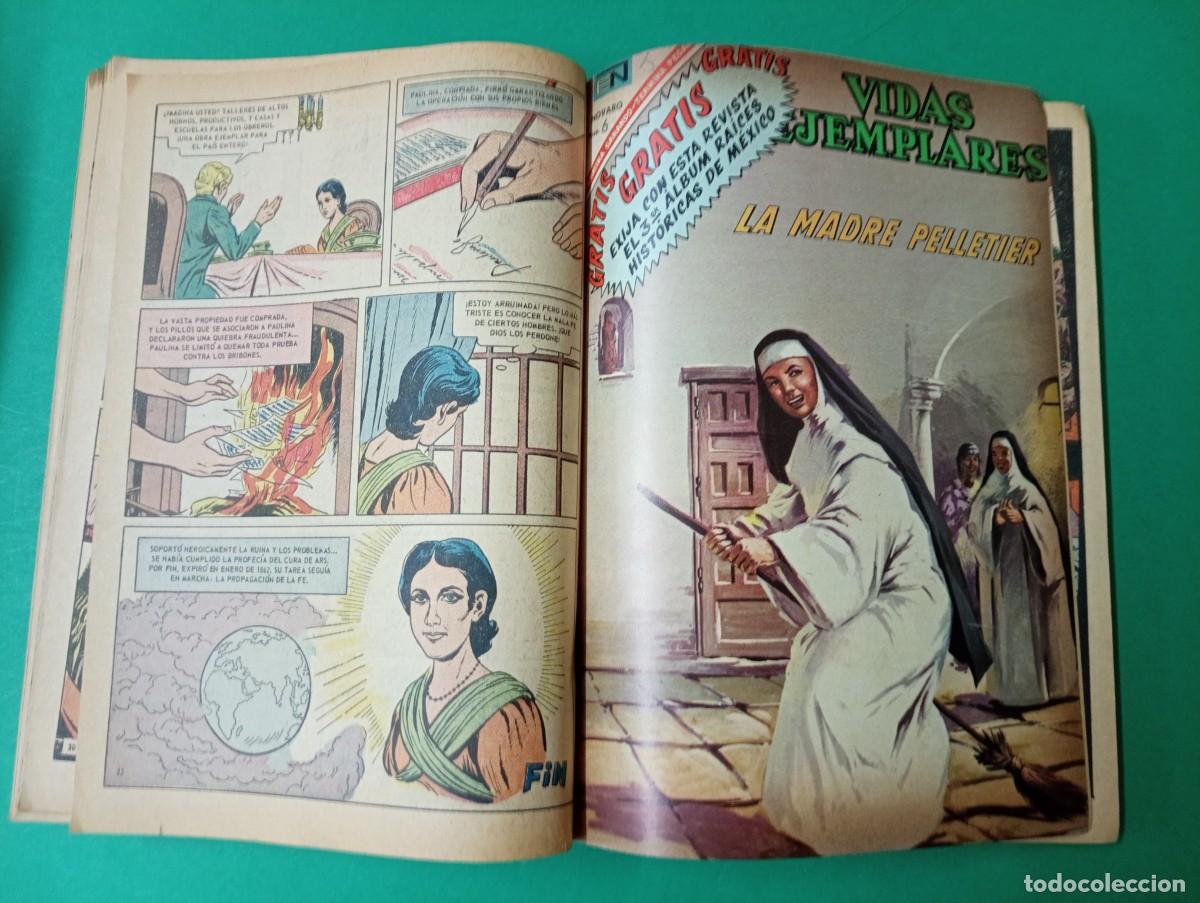 C&oacute;mics: Antiguo libro recopilatorio de comics VIDAS ILUSTRES y EJEMPLARES. A&ntilde;os 60. - Foto 8