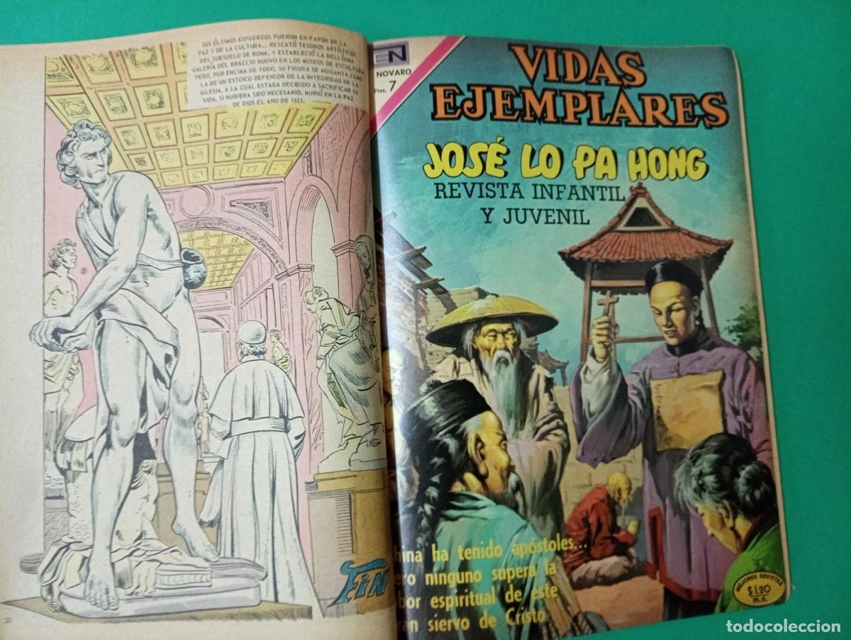 C&oacute;mics: Antiguo libro recopilatorio de comics VIDAS ILUSTRES y EJEMPLARES. A&ntilde;os 60. - Foto 9