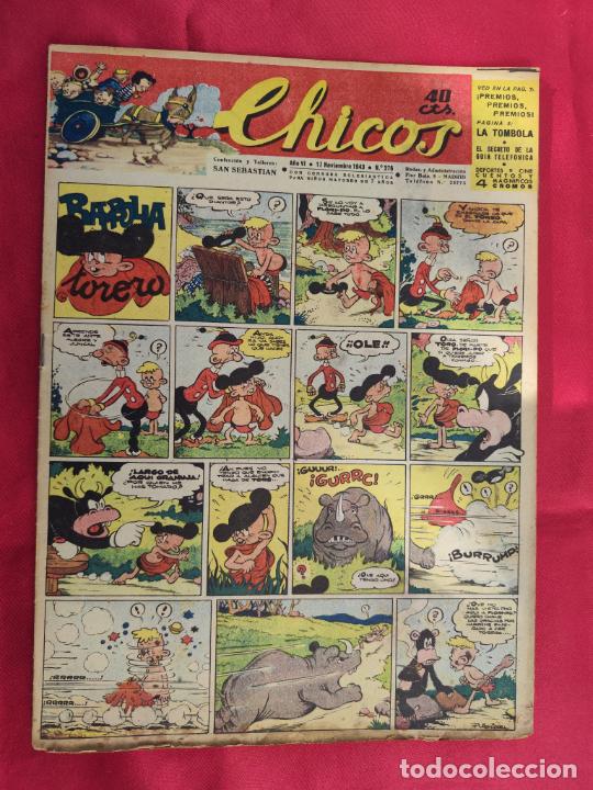 C&oacute;mics: CHICOS. N&ordm; 276 . EDICIONES CHICOS. GILSA.. - Foto 1