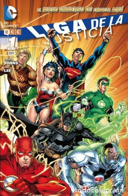 C&oacute;mics: LIGA DE LA JUSTICIA N&ordm; 1 - ECC - ESTADO EXCELENTE - Foto 1