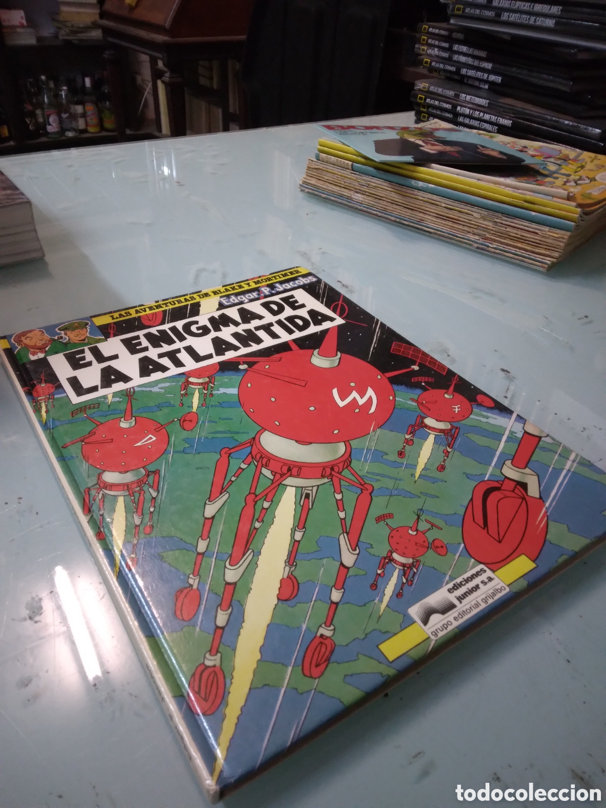 C&oacute;mics: Edgar P.Jacobs, El enigma de la atl&aacute;ntica, Las aventuras de Blake y Mortimer - Foto 1