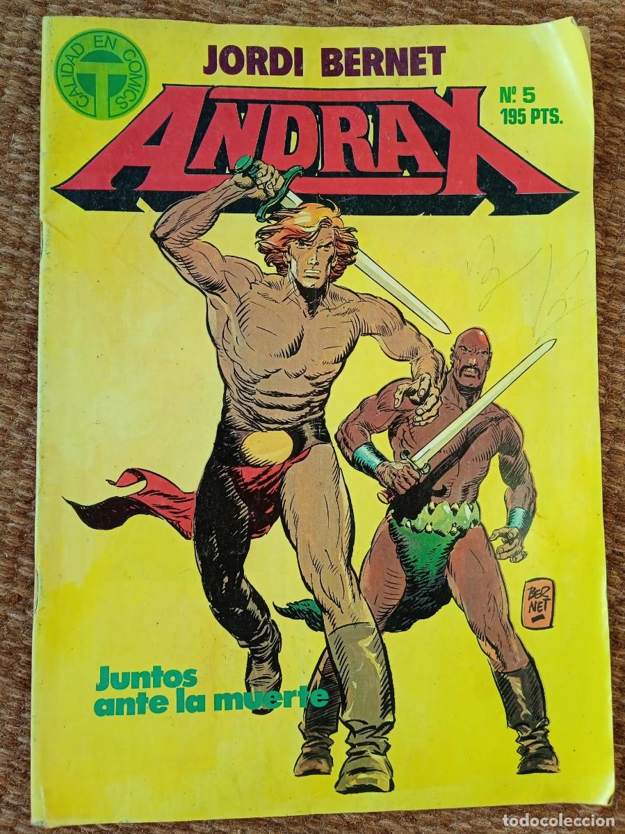 C&oacute;mics: ANDRAX - JORDI BERNET - N&ordm; 5 - CALIDAD EN COMICS T - Foto 1