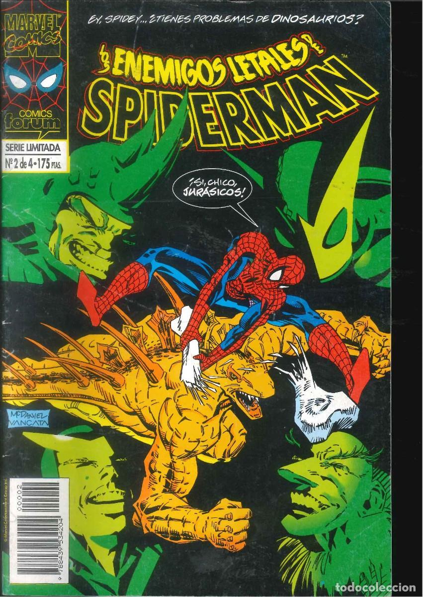 C&oacute;mics: LOS ENEMIGOS LETALES DE SPIDERMAN 2 FORUM - Foto 1