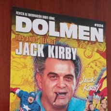 Cómics: DOLMEN Nº 326 105 AÑOS DEL REY JACK KIRBY. Lote 402524659