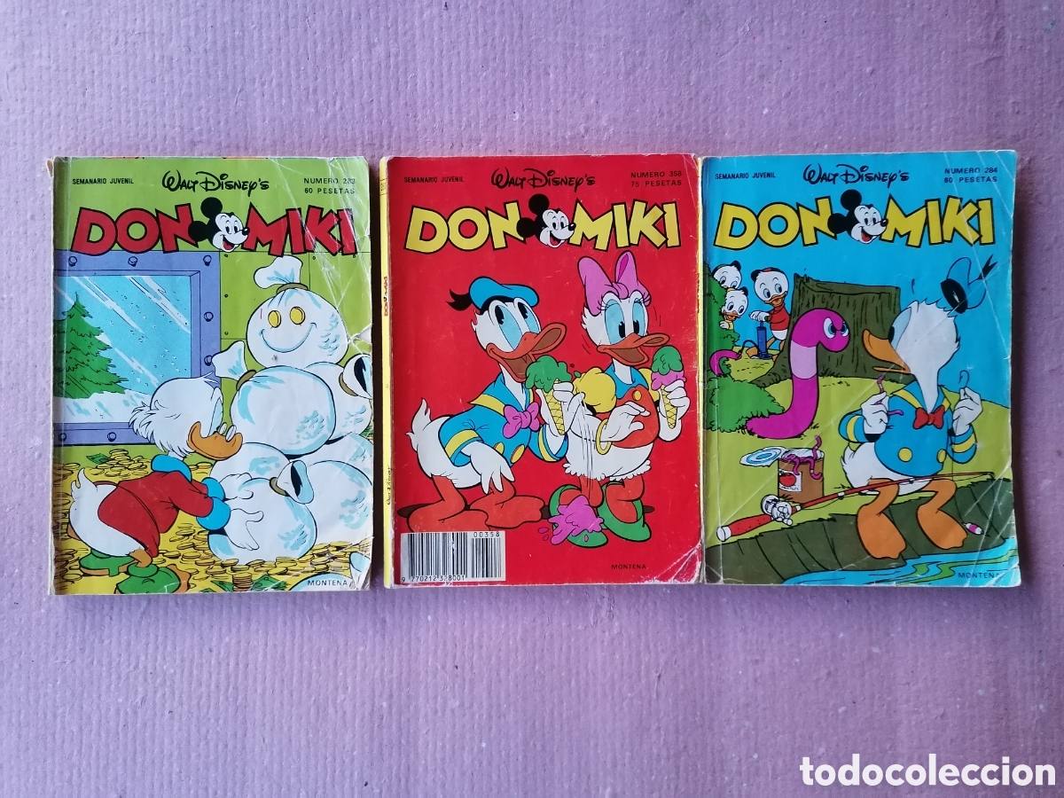C&oacute;mics: Lote 3 DON MIKI. Walt Disneys. - Foto 1