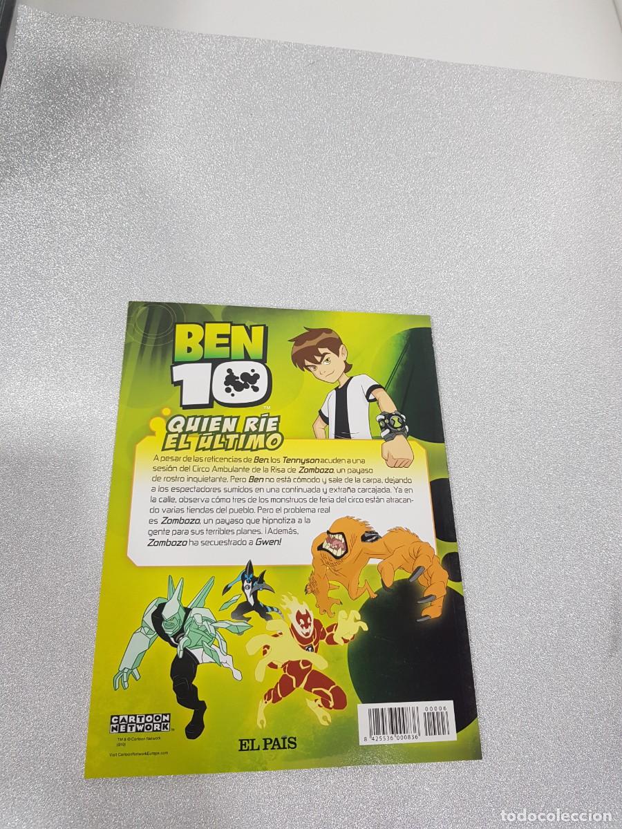 C&oacute;mics: COMIC BEN 10 N&ordm; 6 QUIEN RIE EL ULTIMO EL PAIS CARTOON NETWORK - Foto 3