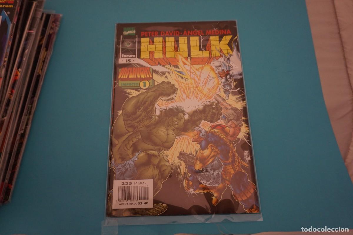 C&oacute;mics: C3/ 2 NUMEROS 15 Y 16 - HULK: ONSLAUGHT - IMPACTO 1 Y 2 - MARVEL COMIC FORUM - Foto 2