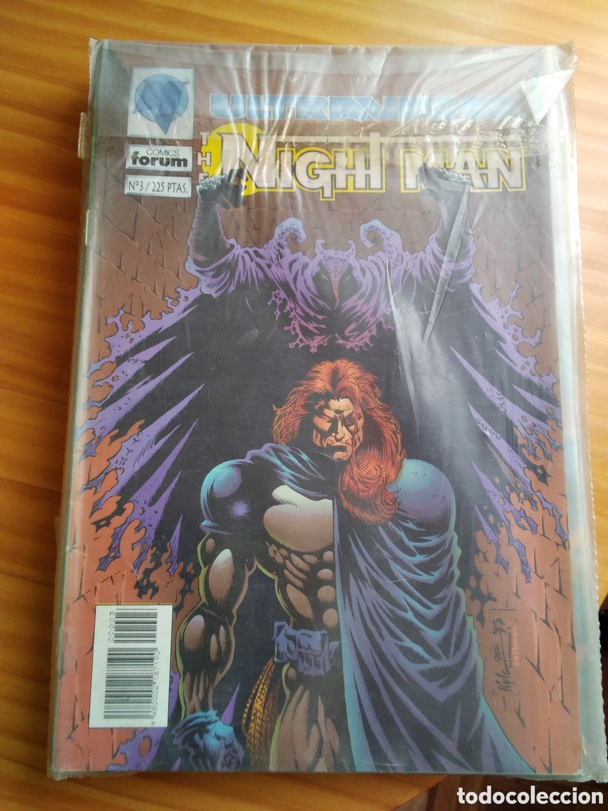 C&oacute;mics: Ultraverse Night Man forum comics colecci&oacute;n completa 4 numeros - Foto 1
