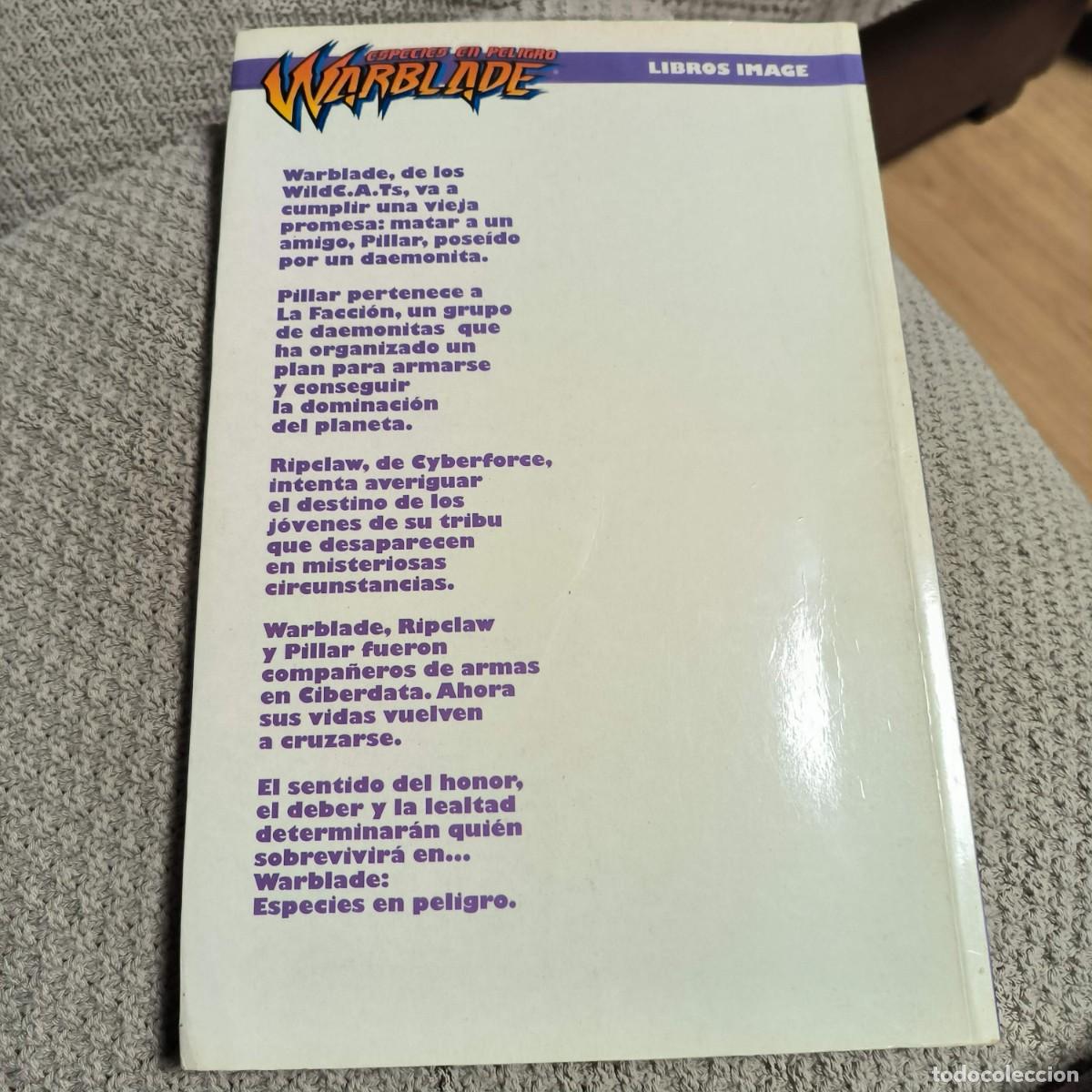 C&oacute;mics: WARBLADE. ESPECIES EN PELIGRO - TOMO - PLANETA - Foto 2