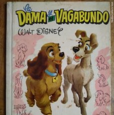 Cómics: LA DAMA Y EL VAGABUNDO WALT DISNEY AÑO 1957-COMIC TAPA DURA-. Lote 403312814