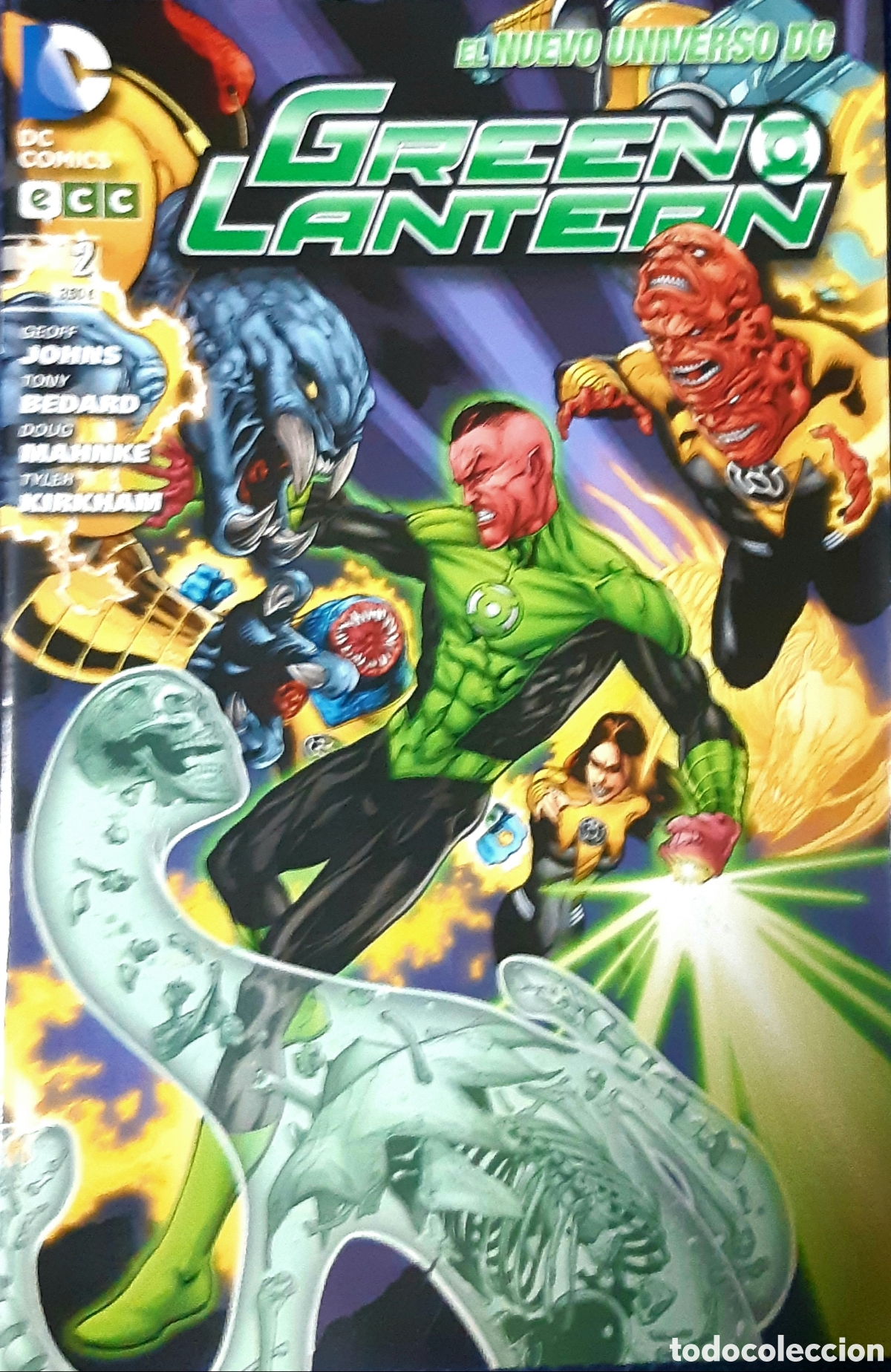 C&oacute;mics: TEBEOS-COMICS CANDY ● GREEN LANTERN ● 1 AL 6 ● ECC ● GEOFF JONES ● UU99 X0123 ● - Foto 2