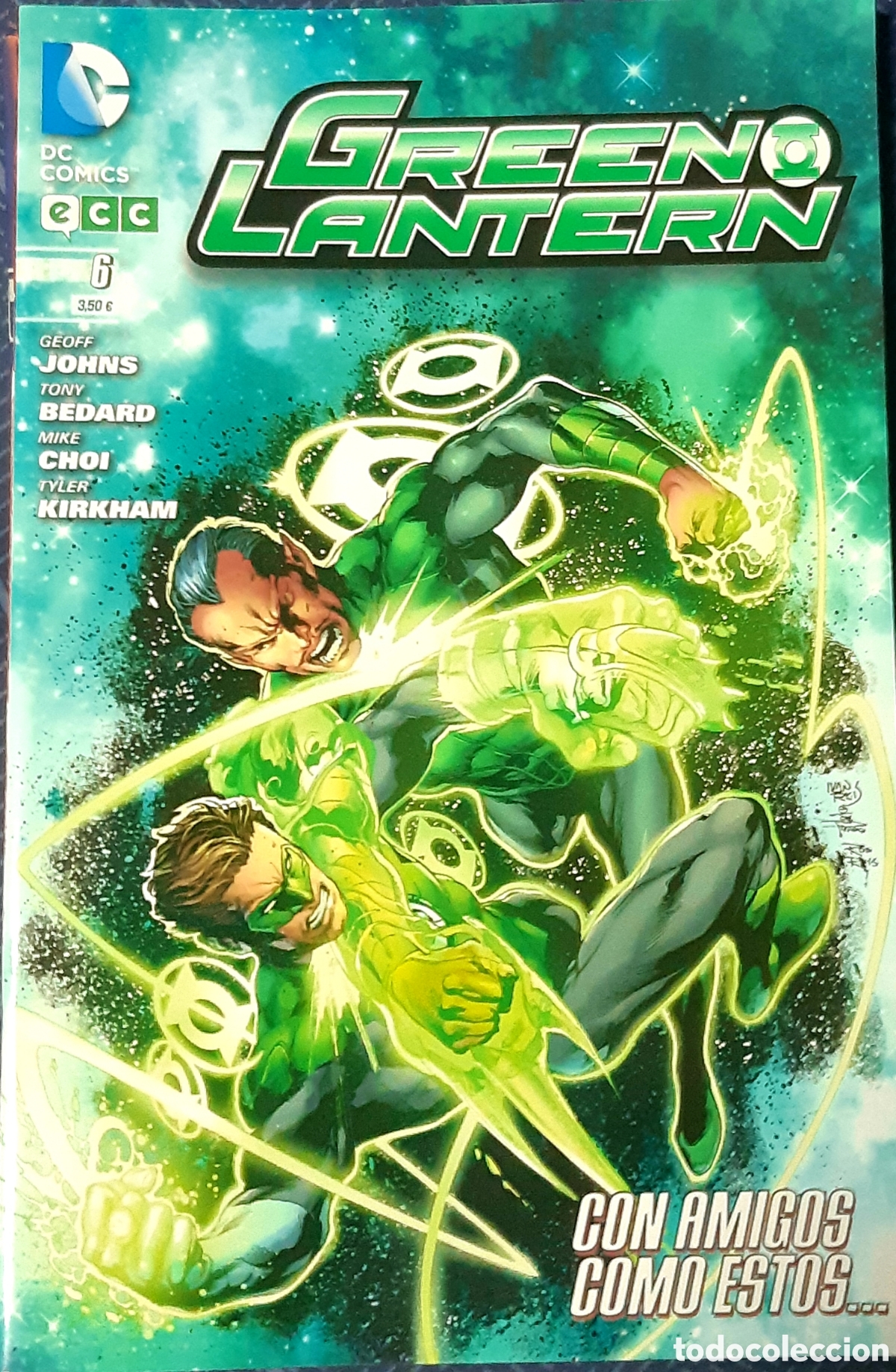 C&oacute;mics: TEBEOS-COMICS CANDY ● GREEN LANTERN ● 1 AL 6 ● ECC ● GEOFF JONES ● UU99 X0123 ● - Foto 7