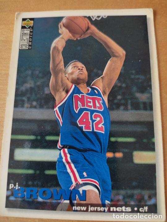 C&oacute;mics: BROWN NETS N&ordm; 98 CARD 1995 UPPER DECK NBA BASKET - Foto 1