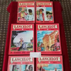 Cómics: LANCELOT - AG. PORTUGUESA DE REVISTAS. 1976 - 6 VOLUMES COM Nº1. Lote 403505029