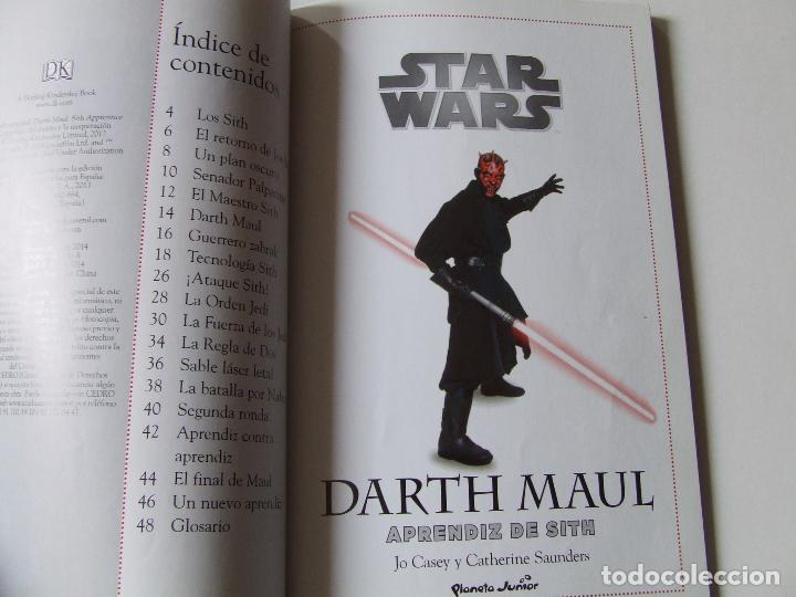 C&oacute;mics: COMIC STAR WARS DARTH MAUL APRENDIZ DE SITH DK PLANETA JUNIOR 2014 - Foto 3