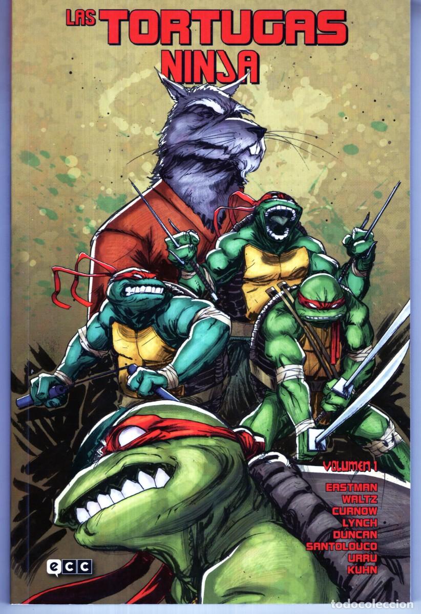 C&oacute;mics: LAS TORTUGAS NINJA N&ordm; 1 - ECC - ESTADO EXCELENTE - MTFA - Foto 1