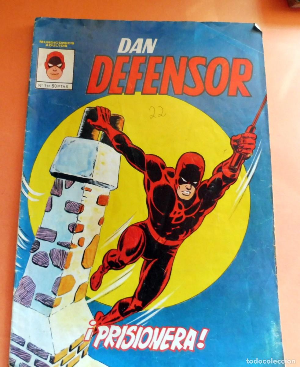 C&oacute;mics: DAN DEFENSOR - N&Uacute;M 1 - VERTICE - PRISIONERA - Foto 1