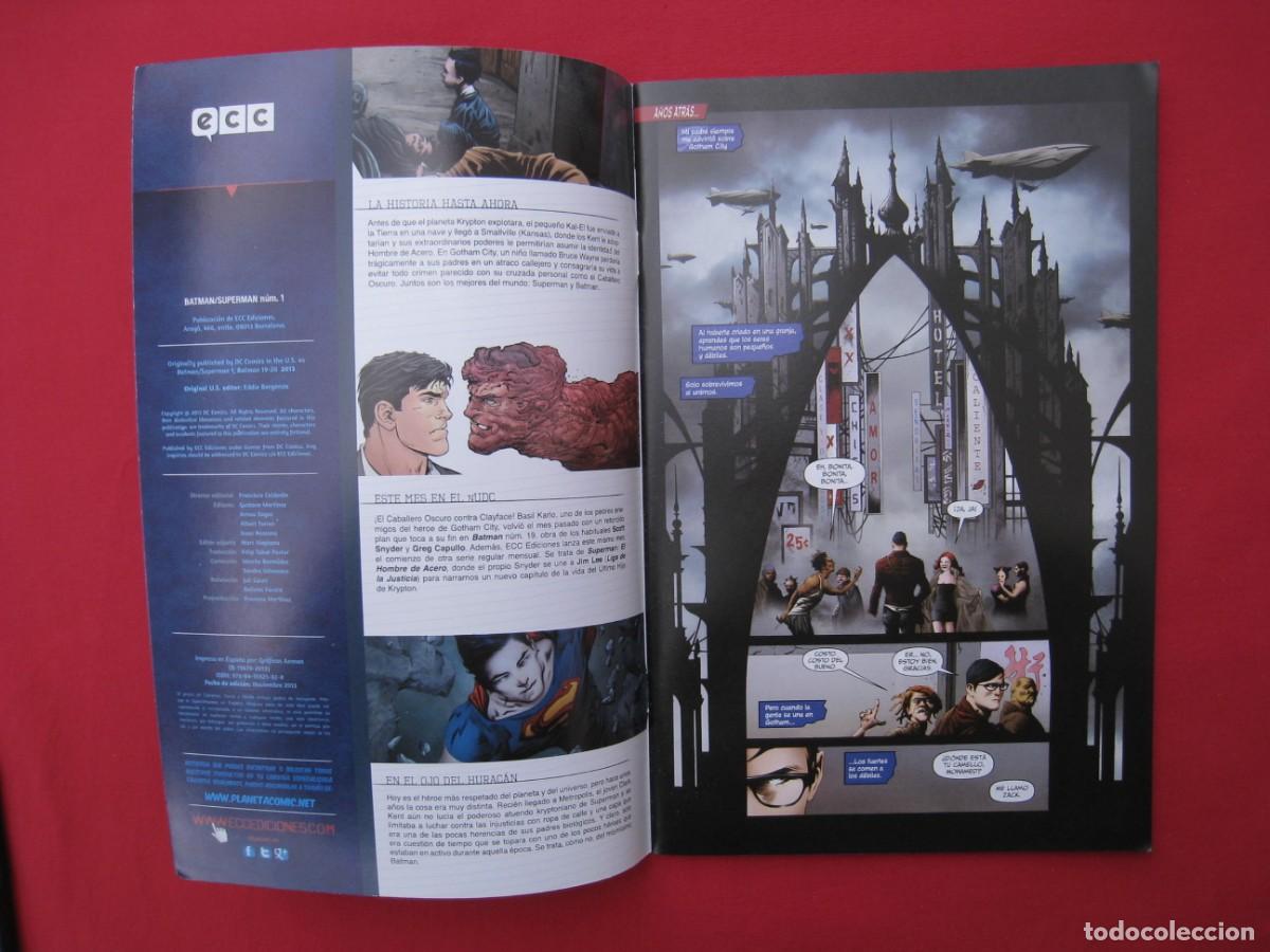 C&oacute;mics: BATMAN SUPERMAN - N&ordm; 1 - ECC. - Foto 3