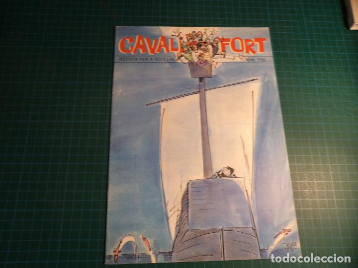 C&oacute;mics: Cavall fort. N&deg;750. En catalan. (Ref-27). - Foto 1