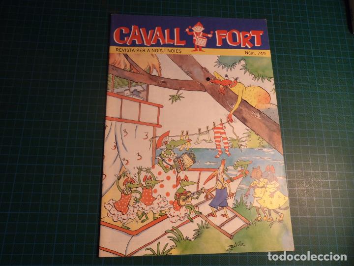 C&oacute;mics: Cavall fort. N&deg;749. En catalan. (Ref-27). - Foto 1