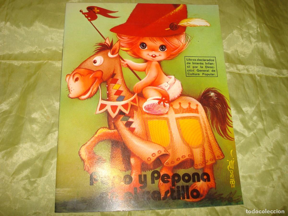 C&oacute;mics: PEPO Y PEPONA EN EL CASTILLO. HYMSA, 1978. CUENTO RECORTABLE - Foto 1