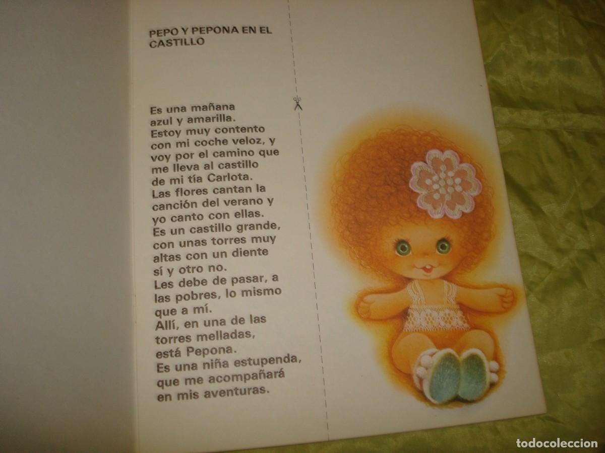 C&oacute;mics: PEPO Y PEPONA EN EL CASTILLO. HYMSA, 1978. CUENTO RECORTABLE - Foto 2