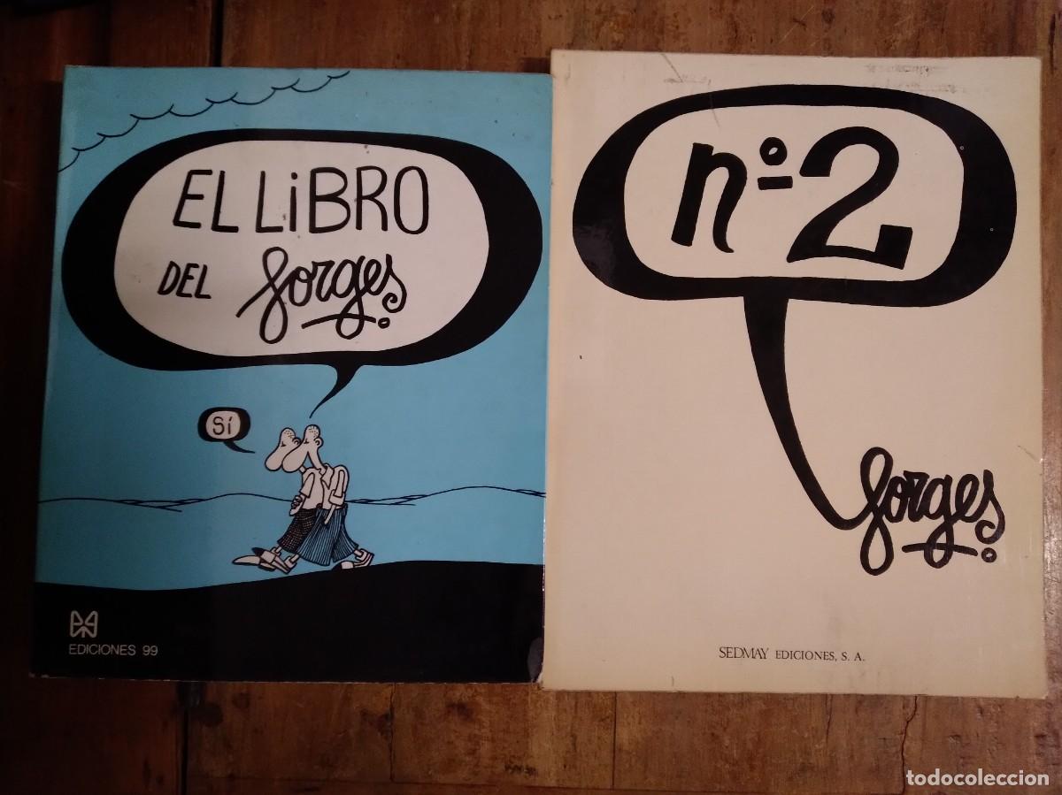 C&oacute;mics: Lote de dos libros Forges, N&deg;2 y El Libro de Forges. - Foto 1