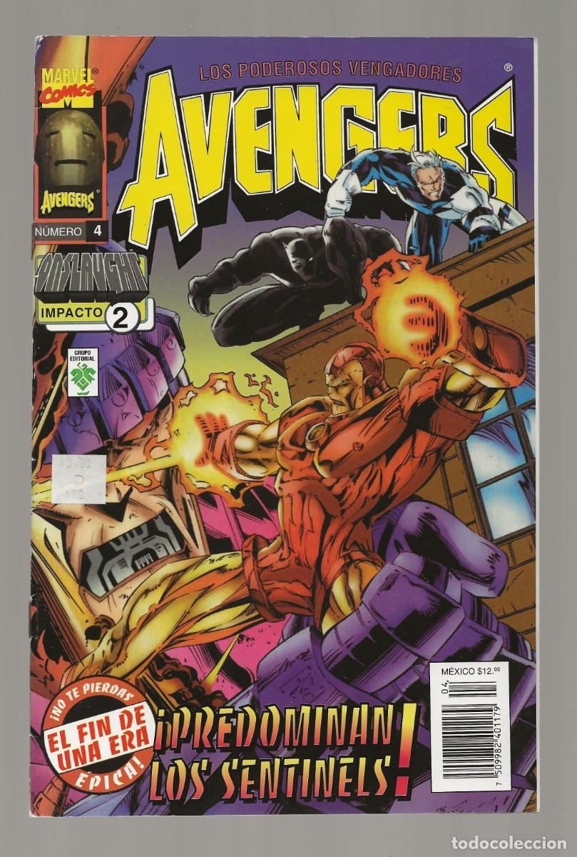 C&oacute;mics: LOS PODEROSOS VENGADORES - AVENGERS - DEL 1 AL 5 - VID 1999 EXCELENTE ESTADO - Foto 3