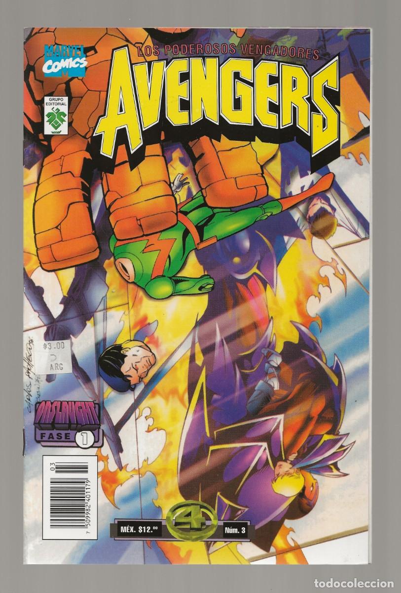 C&oacute;mics: LOS PODEROSOS VENGADORES - AVENGERS - DEL 1 AL 5 - VID 1999 EXCELENTE ESTADO - Foto 4