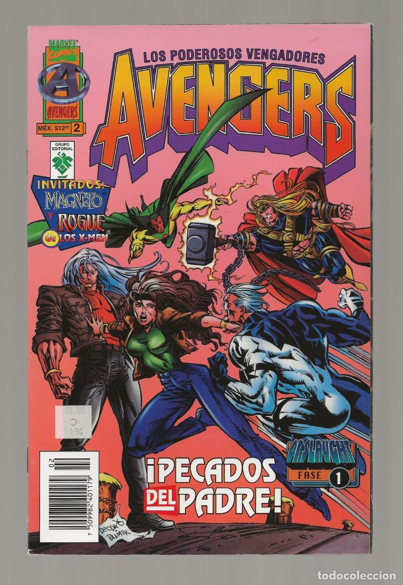 C&oacute;mics: LOS PODEROSOS VENGADORES - AVENGERS - DEL 1 AL 5 - VID 1999 EXCELENTE ESTADO - Foto 5