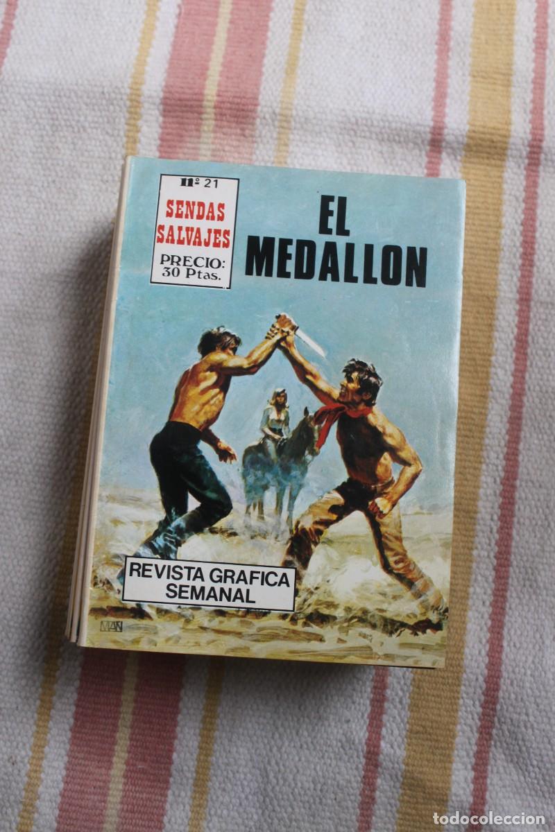 C&oacute;mics: COLECCION SENDAS SALVAJES N&ordm; 21 : EL MEDALLON - Foto 1