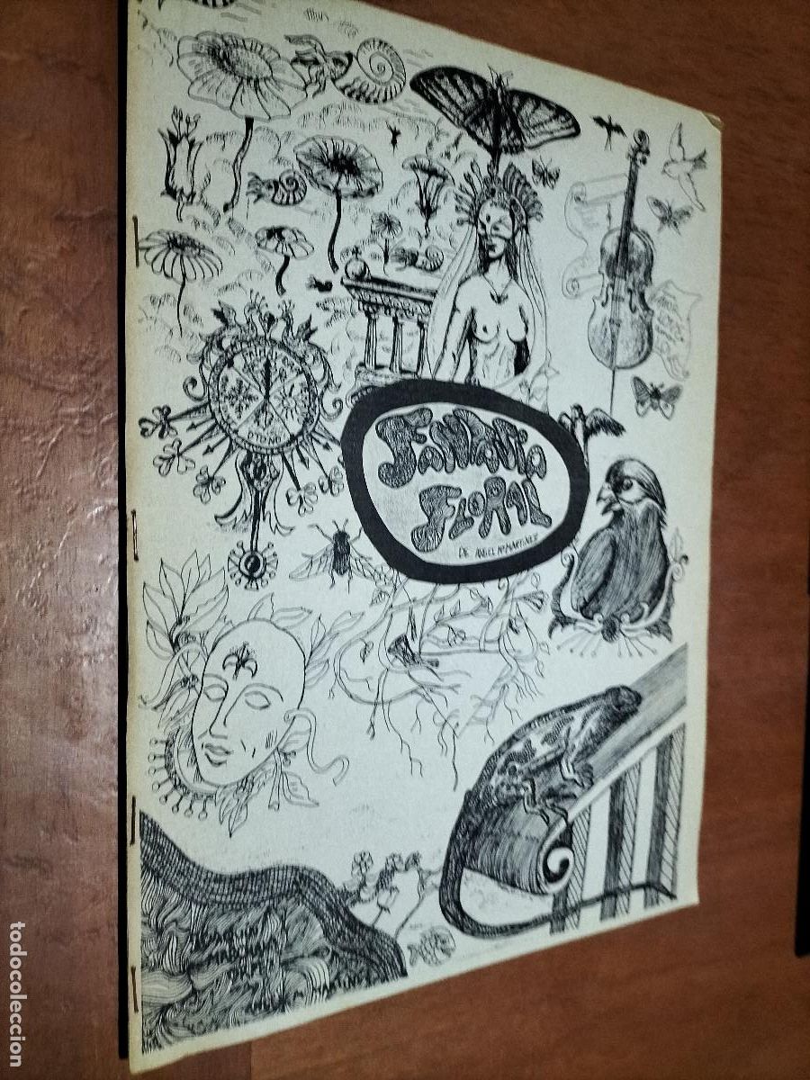 Fumetti: FANTAS&Iacute;A FLORAL. ANGEL MARTINEZ. AUTOPUBLICADO. GRAPA. BUEN ESTADO. DIFICIL. FANCINE